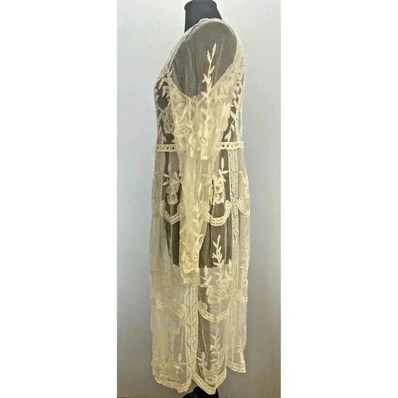 Beautiful CHELSEA & VIOLET Cream Dress - No Label, No Tag - Size M - Picture 2 of 11
